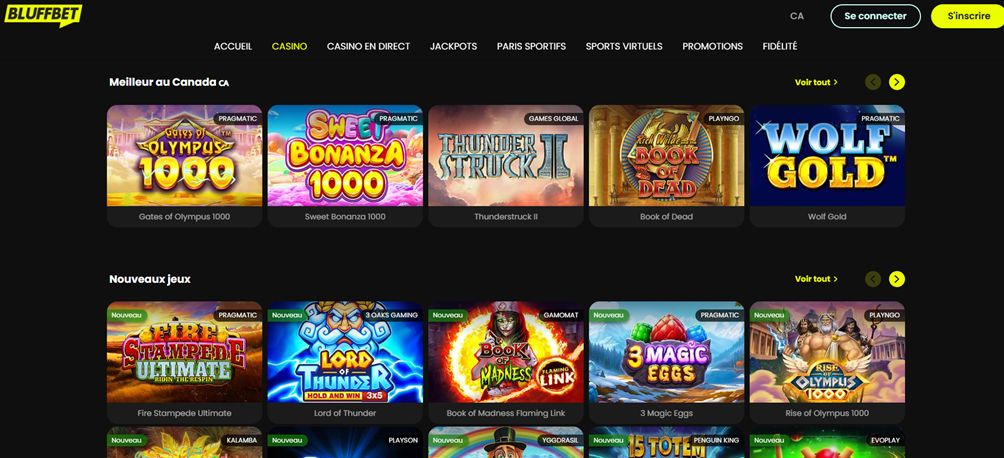 Bluffbet casino preview